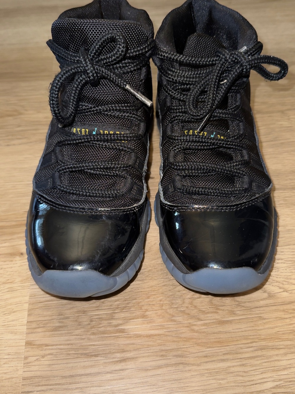 Air Jordan 11 Retro Gamma Blue GS Size 5Y Black Blue 378038-047